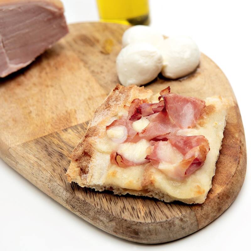 Square Italian Ham Pizza Delivery in Highgate and Kentish Town