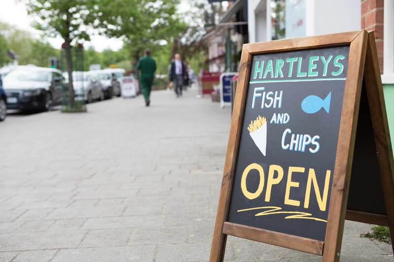 Hartley's online food ordering website in Hampshire